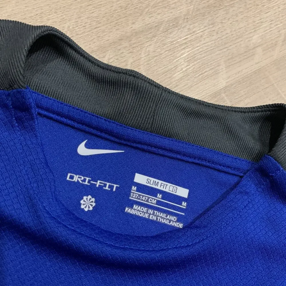 Nike FC Barcelona 2024/25 Third Strike Top Soccer Jersey Youth Boys Medium Royal